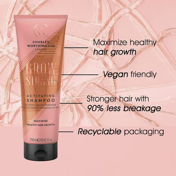 Charles Worthington Grow Strong Activating Shampoo 250ml - British product