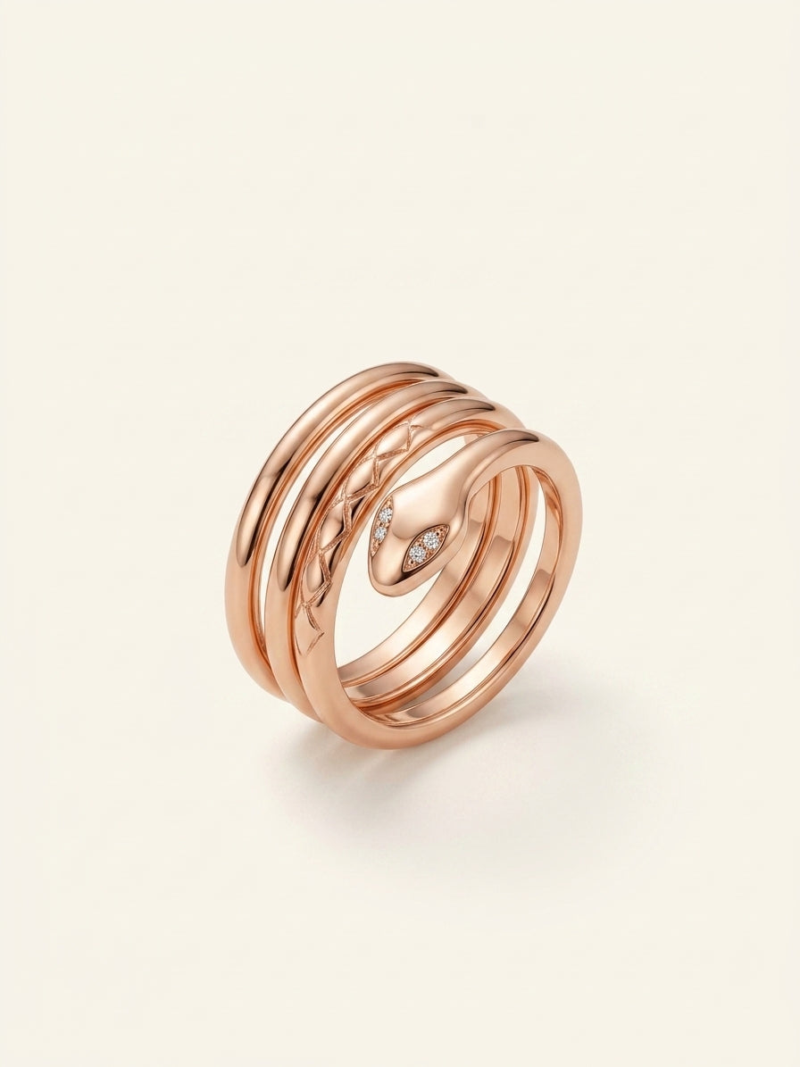 Cartier Juste un Clou ring 18ct rose gold 0.08ct diamond (British brand)