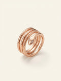 Cartier Juste un Clou ring 18ct rose gold 0.08ct diamond (British brand)