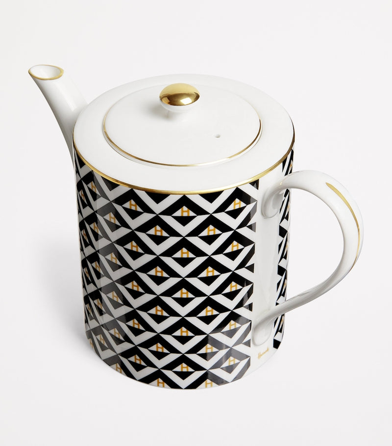 Harrods geometric teapot 994ml, UK version
