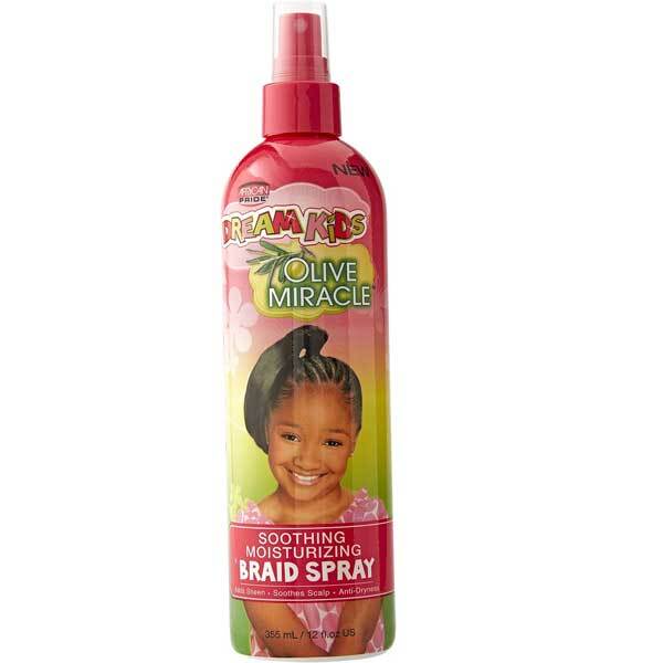 African Pride Dream Kids Braid Spray soothing moisturizing, UK version