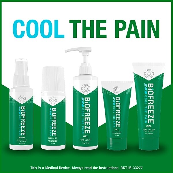 Biofreeze Gel Muscle & Joint Cooling Pain Relief 118ml GOODS Superdrug   