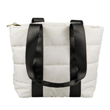 Habitat Beige Puffer Lunch Bag GOODS Sainsburys   