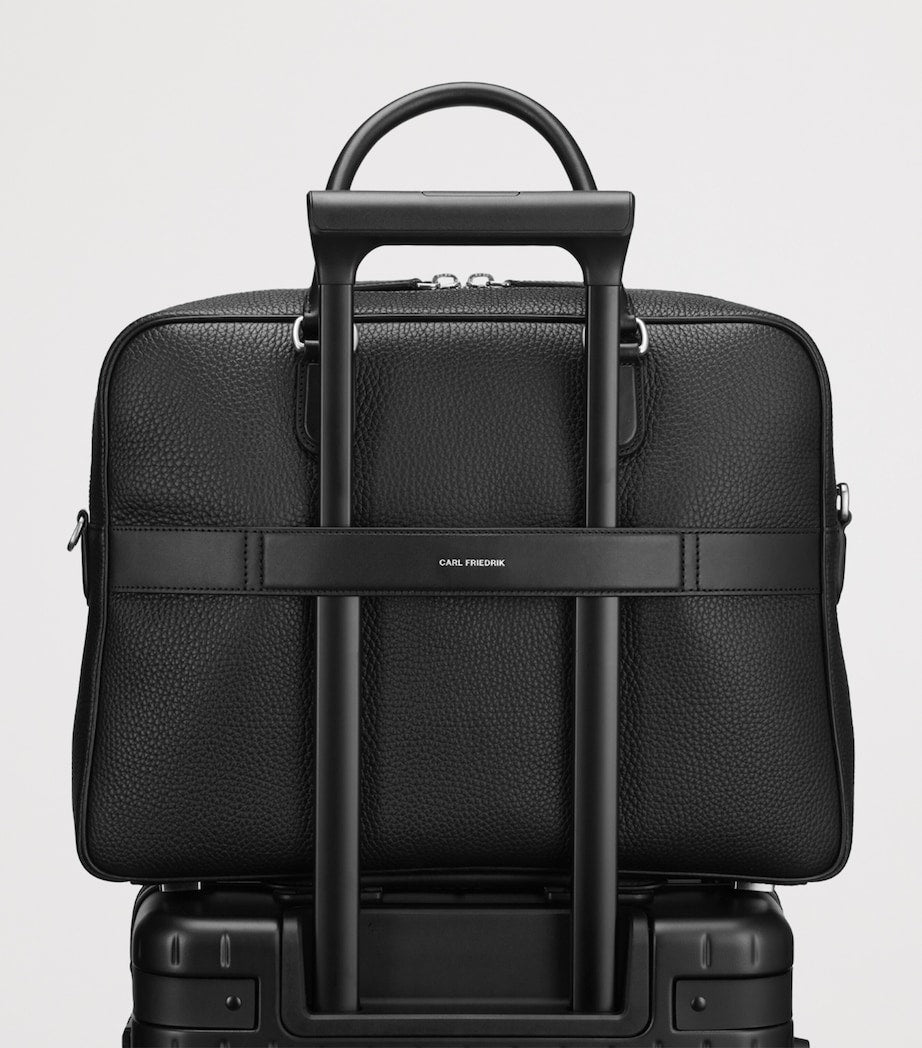 Carl Friedrik Dunloe leather briefcase - British product