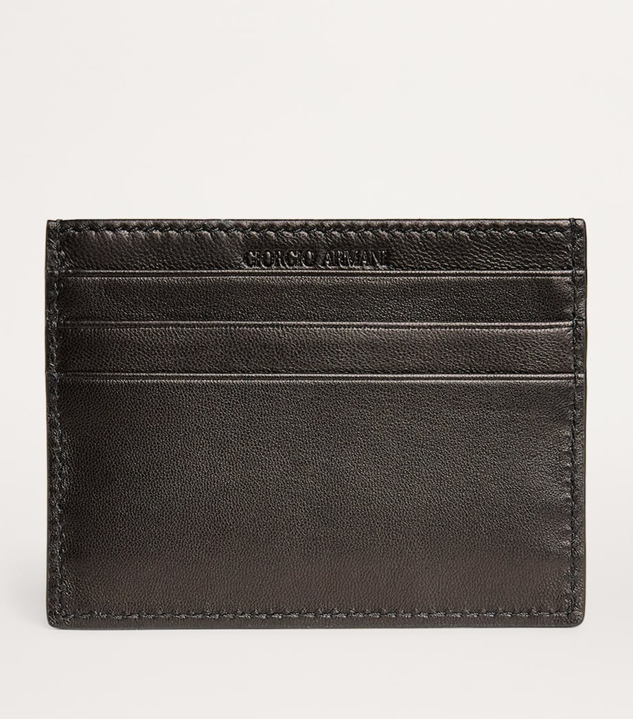 Giorgio Armani lamb leather card holder 8cm x 10.5cm, imported from the UK