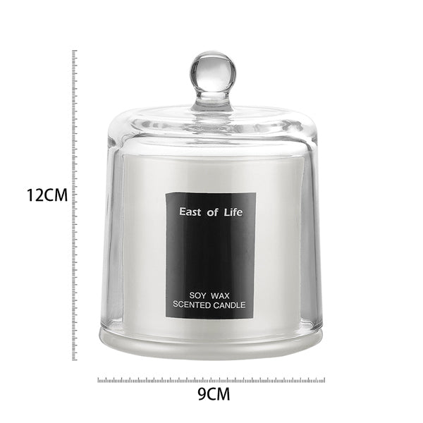 Livingandhome scented candle English Pear & Freesia - British product
