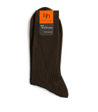 Doré Doré cotton socks with fine-ribbed knit, imported from the UK