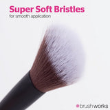 Brushworks angled contour brush vegan - British product