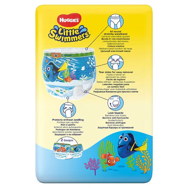 Huggies swimming nappies Finding Nemo Size 3-4, UK version