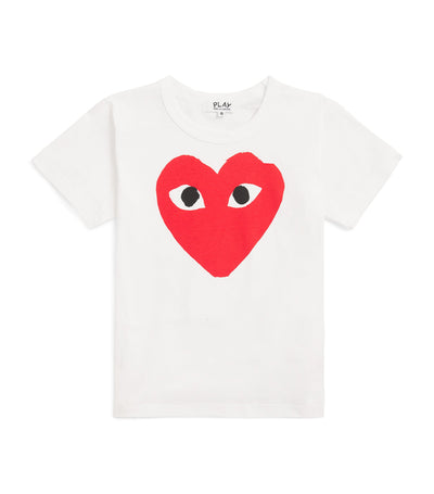 Harrods Comme Des Garçons T-shirt Coton Cœur Logo (2-6 Ans) - Acheter en ligne sur McGrocer