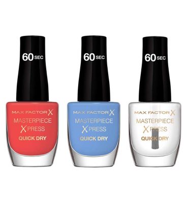 Max Factor Under The Sea Nail Polish Bundle