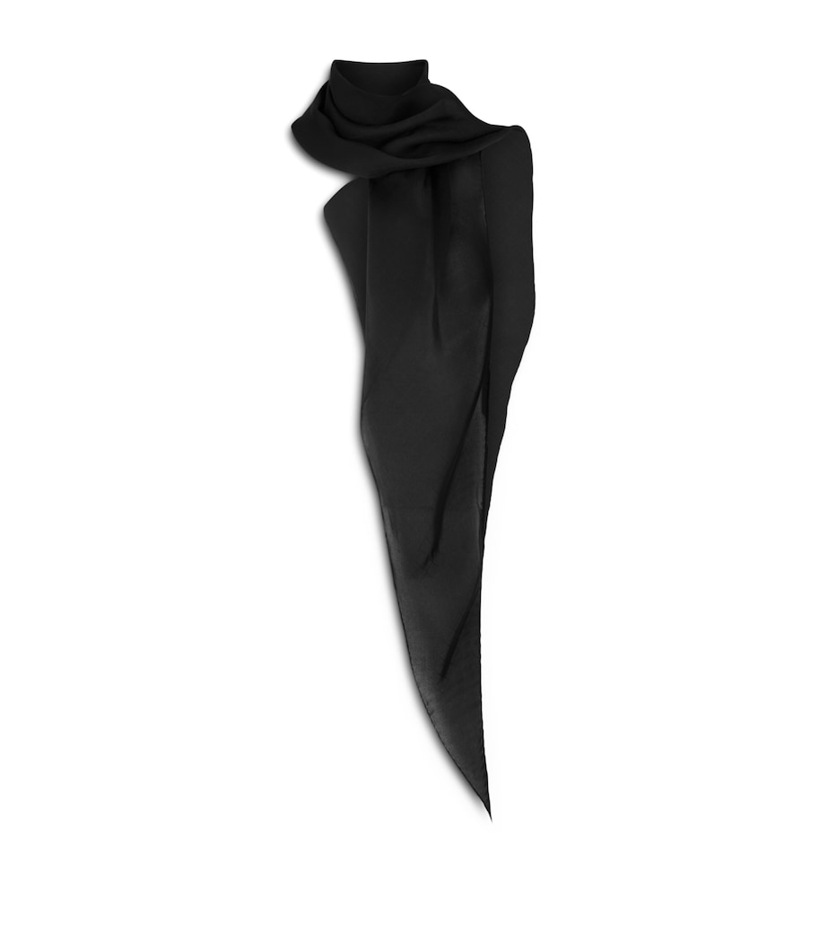 TOM FORD silk jacquard scarf 46 x 195 cm (British brand)