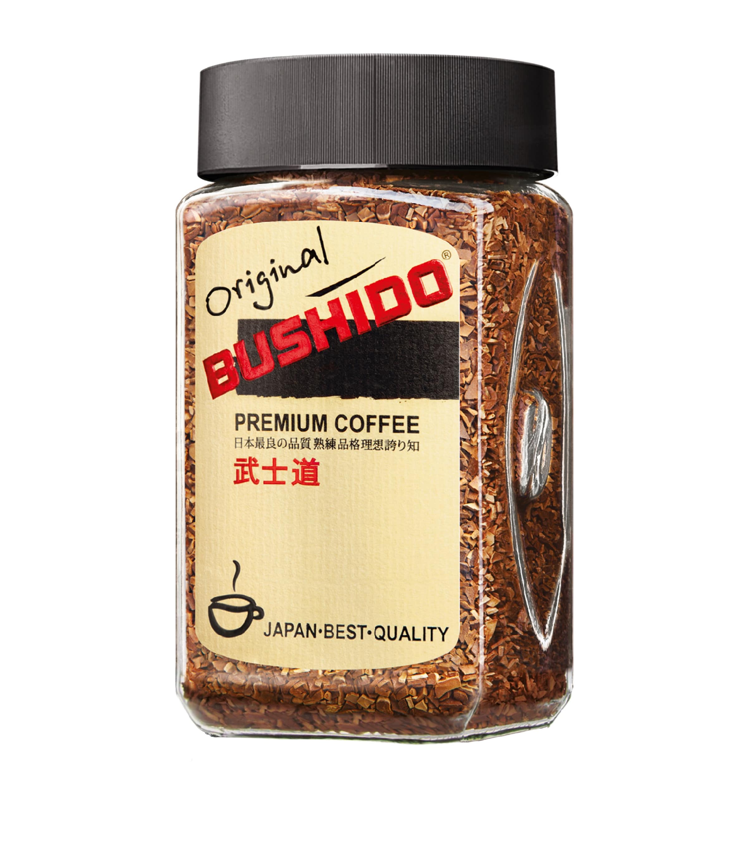 Bushido Coffee Original Instant Coffee 100g - British product