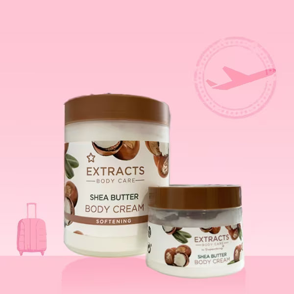 Superdrug Extracts Shea Butter Body Cream 475ml (British brand)