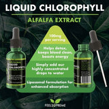 Feel Supreme Liposomal Liquid Chlorophyll 100ml - British product