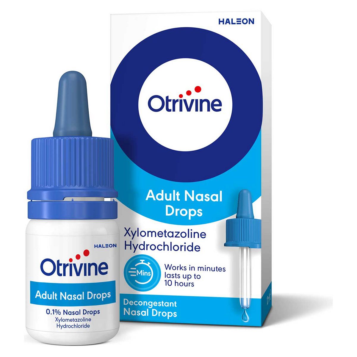 Otrivine Adult Nasal Drops - 10ml GOODS Boots   