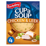 Batchelors Cup a Soup Chicken & Leek 4 Sachets 86g GOODS ASDA   