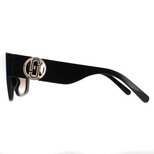 نظارات شمسية Marc Jacobs MARC 687/S أسود نسائي، نسخة المملكة المتحدة