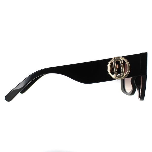 نظارات شمسية Marc Jacobs MARC 687/S أسود نسائي، نسخة المملكة المتحدة