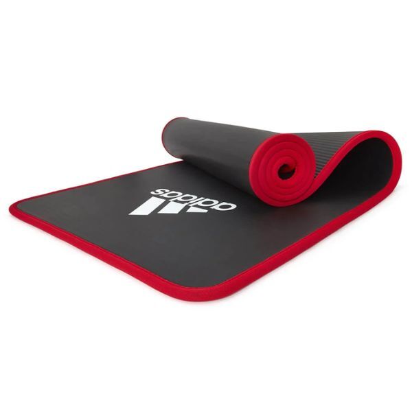 Adidas 10mm Training Exercise Mat - Red GOODS Superdrug   