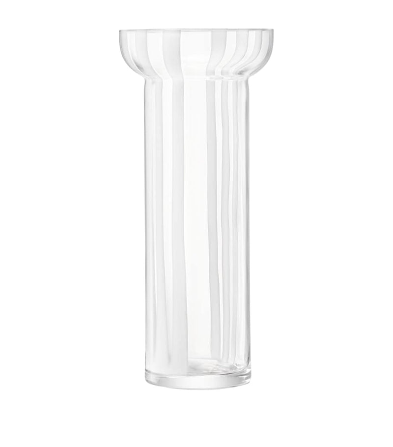 LSA International Stripe vase 31.5cm, UK version