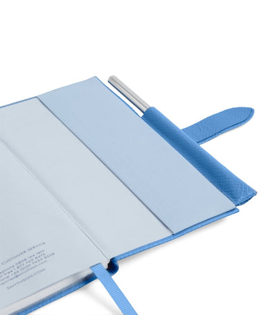 2026 Weekly Diary in Panama Leather with Slip Pocket and Pencil, 14cm x 9cm