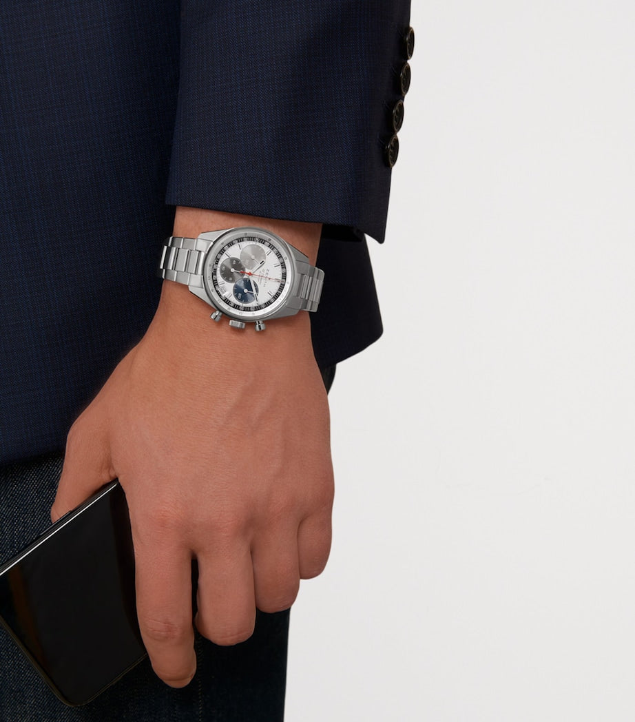 Zenith Chronomaster watch 38mm stainless steel - British product