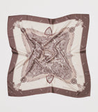 Aspinal of London silk scarf 90x90cm, UK version