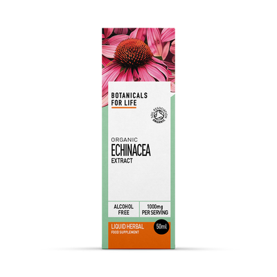 Holland & Barrett Botanicals For Life Organic Echinacea Extract Herbal Supplement 50ml- Buy online at McGrocer