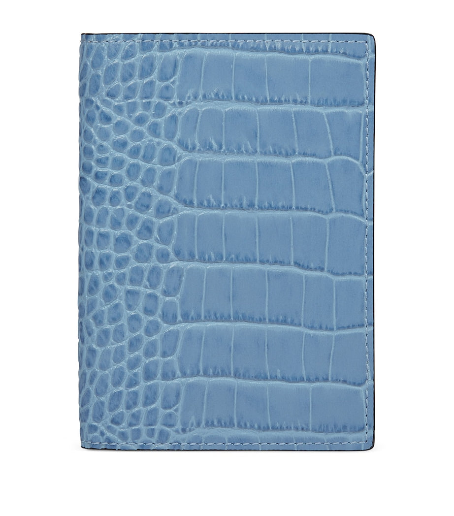 Smythson Leather Mara passport cover, UK version
