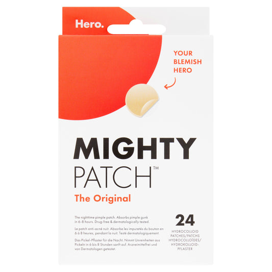 Mighty Patch Original Spot Patches by Hero Cosmetics Pimple Patches x24 GOODS Sainsburys   