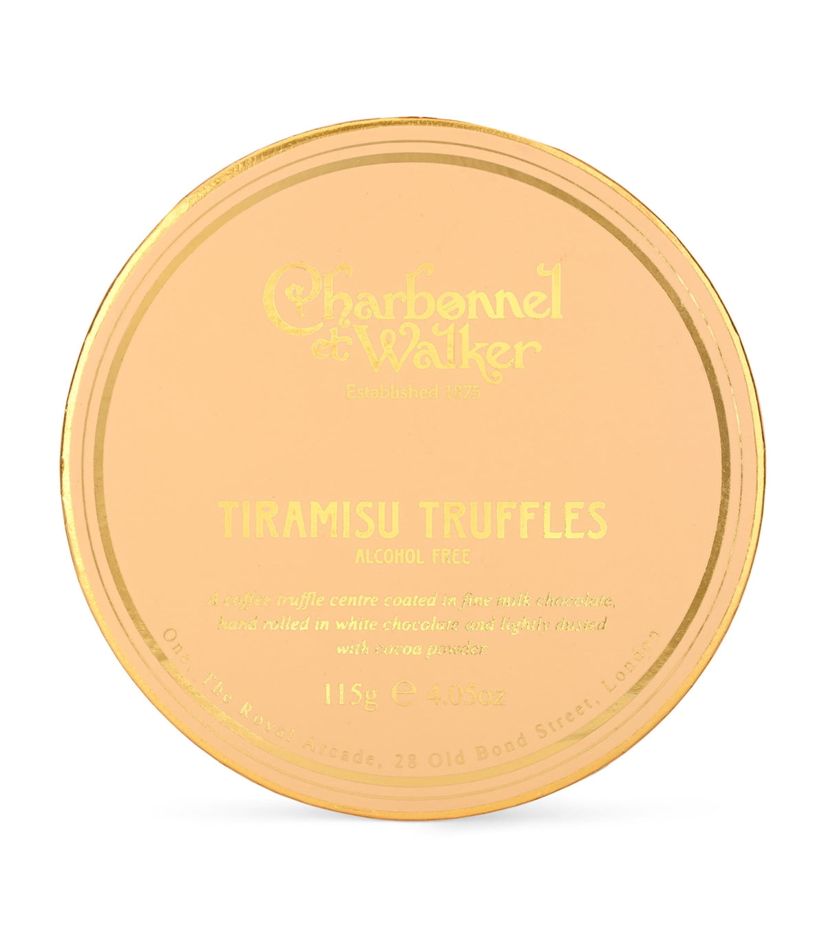 Charbonnel et Walker Tiramisu chocolate truffles 115g - British product