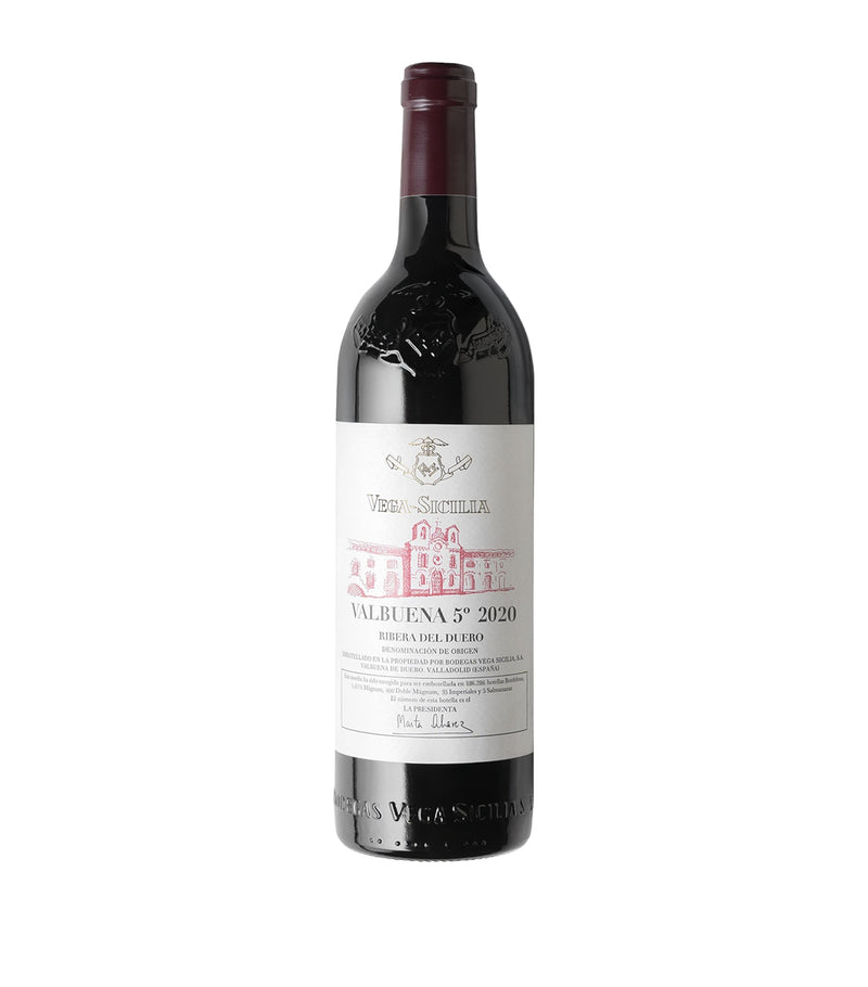 Vega Sicilia red wine Valbuena No.5 2020 75cl (British brand)