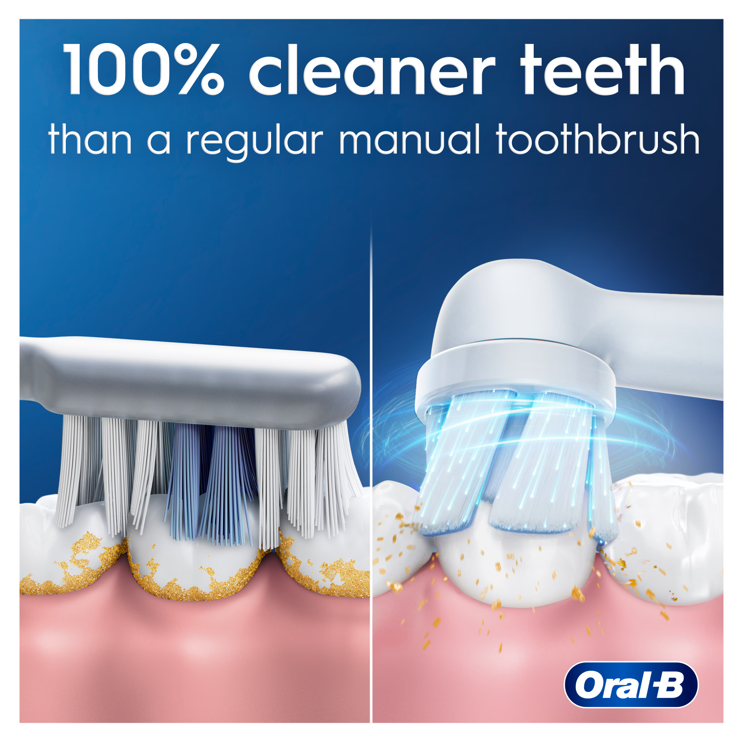 Oral-B iO2 pink rechargeable electric toothbrush with travel case, imported from the UK