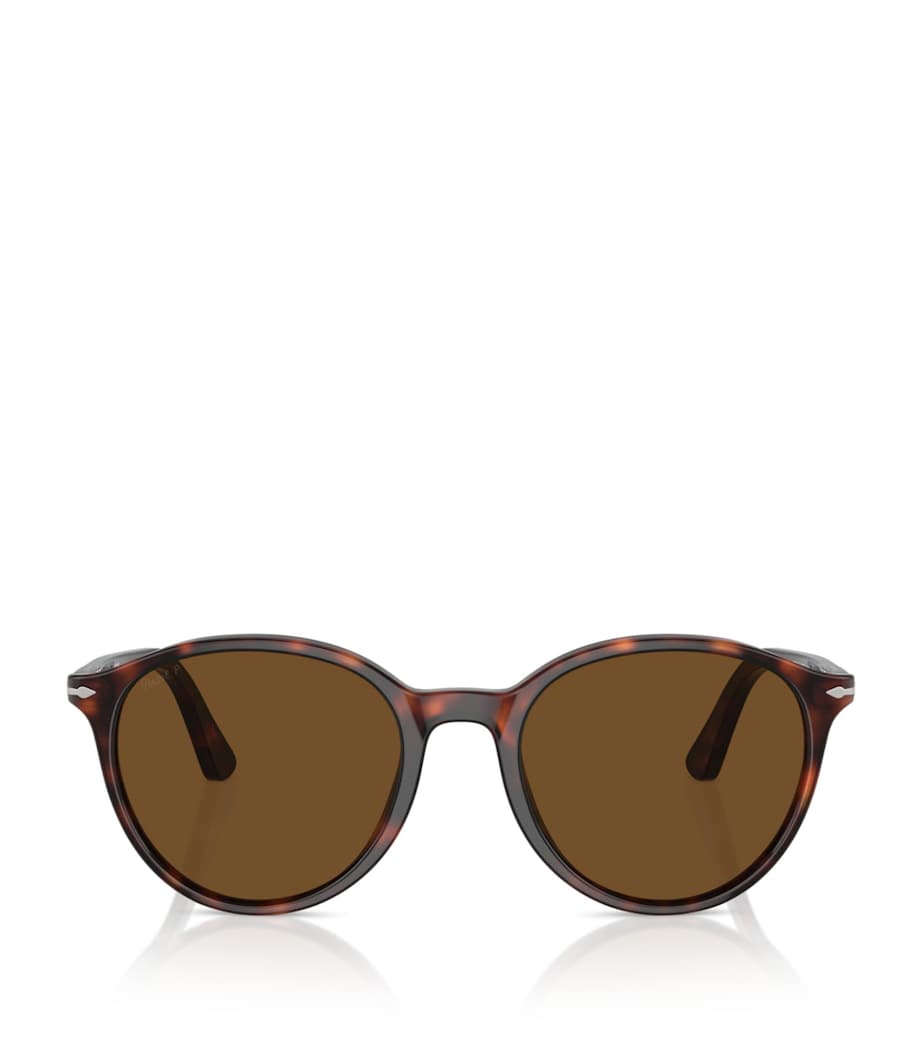 Persol Runde Phantos Acetat-Sonnenbrille, UK-Version