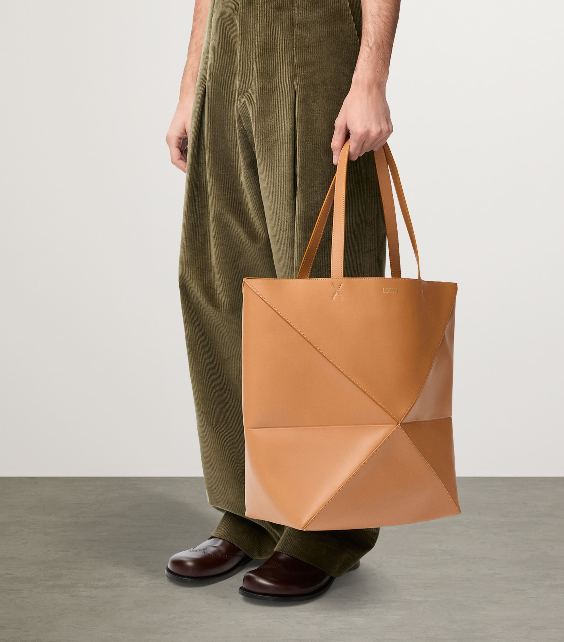 LOEWE Puzzle Fold Tote XL leather - British product