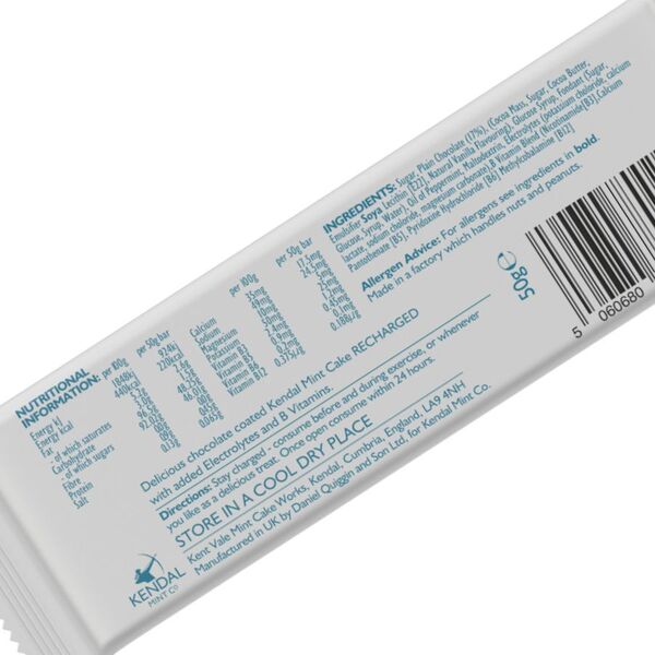 KMC energy bars chocolate coated 6 pack, UK version