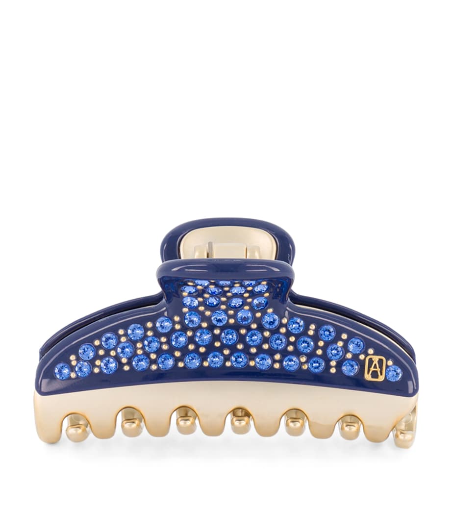 Alexandre de Paris gold-plated claw hair clip 7.5cm (British brand)