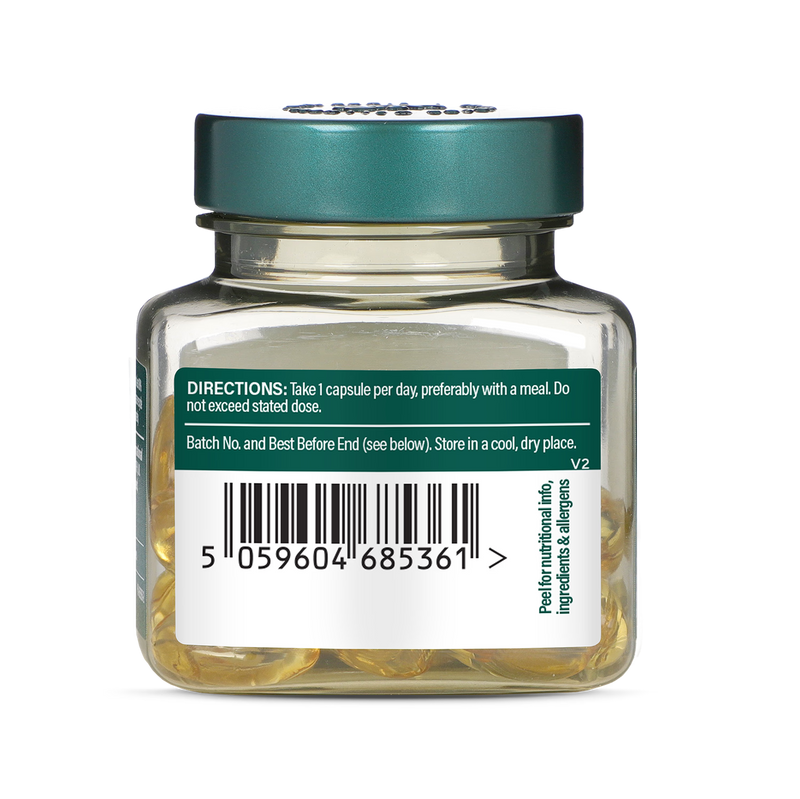 Holland & Barrett pure cod oil 500mg 30, imported from the UK