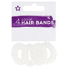 Superdrug Spiral Clear Elastics 4 Pack (British brand)
