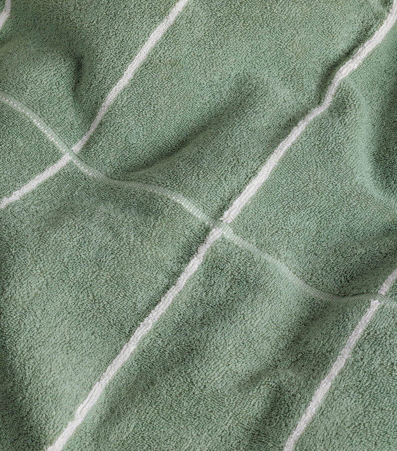 BAINA Check Bethel bath towel 40cm x 170cm - British product