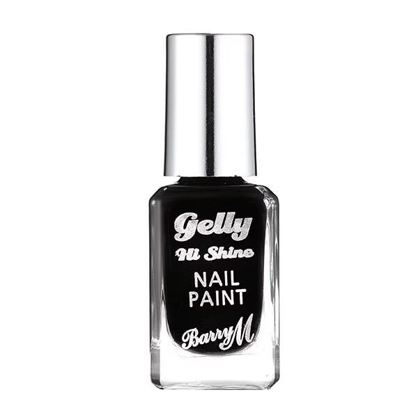 Barry M Gelly Nail Paint Black Forest - British product