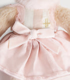 Harrods Ballerina Bunny Keyring with floppy ears soft fur, UK version