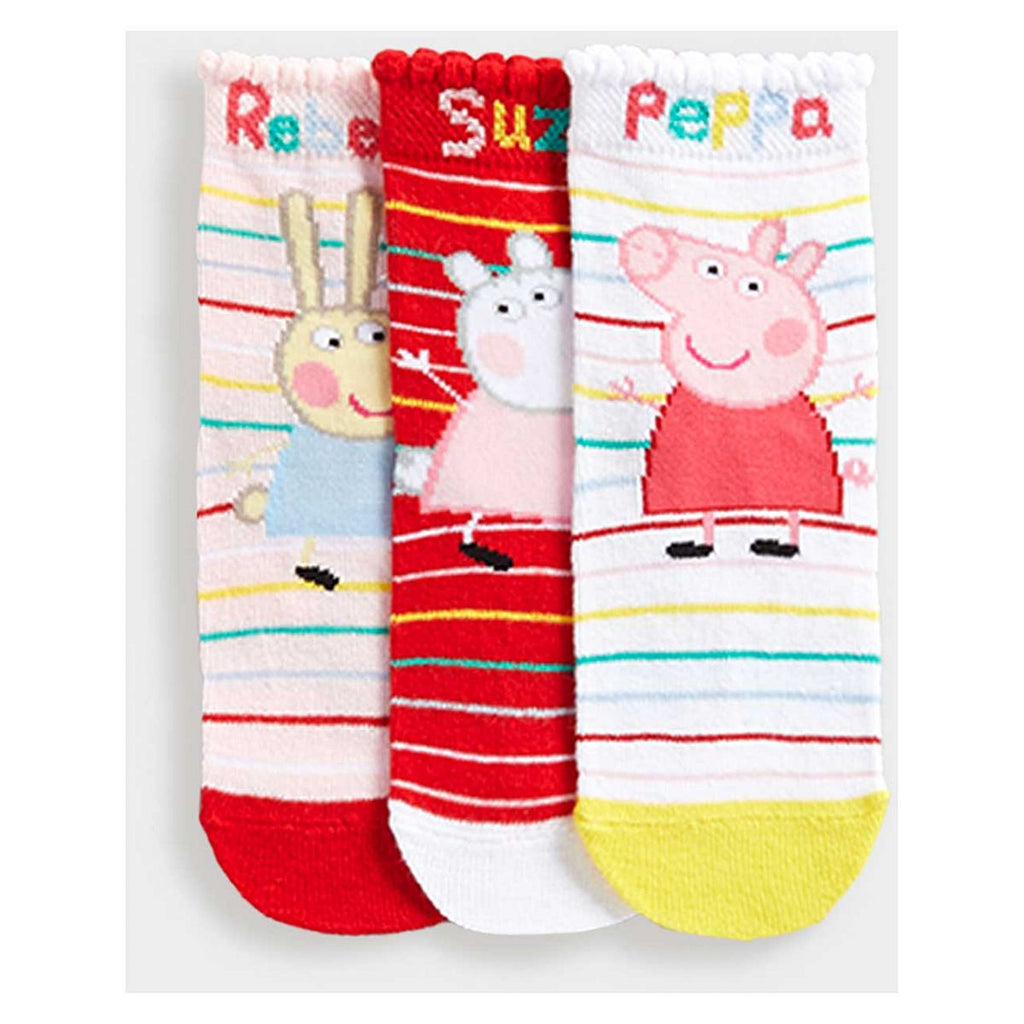 Mothercare Peppa Pig Socks - 3 Pack