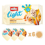 Muller Light Fat Free Yogurts With Chocolate Sprinkles 6x140g