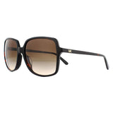 Michael Kors oversized square sunglasses in brown acetate, UK version