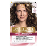 L’Oréal Paris Excellence Crème Permanent Hair Dye, Up to 100% Grey Hair Coverage, 6 Natural Light Brown GOODS Boots   