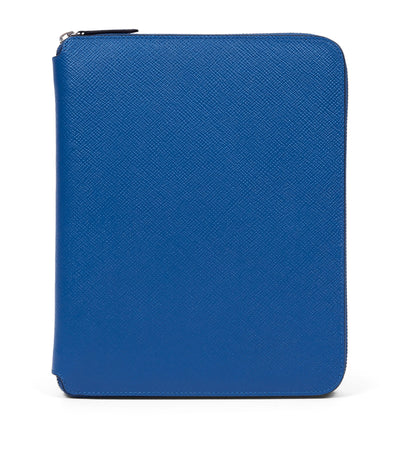 Harrods Smythson Calfskin Panama A5 Folder and Notebook Set- Buy online at McGrocer