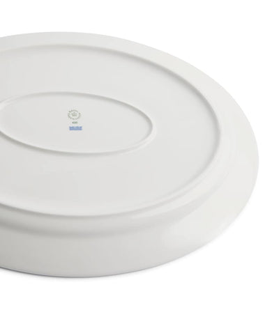 Harrods Royal Copenhagen طبق بيضاوي أبيض مضلع من البورسلين 34 سم × 27.5 سم - اشترِ عبر الإنترنت من McGrocer