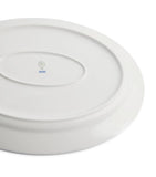 Royal Copenhagen white fluted porcelain oval dish 34cm x 27.5cm, imported from the UK